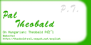 pal theobald business card